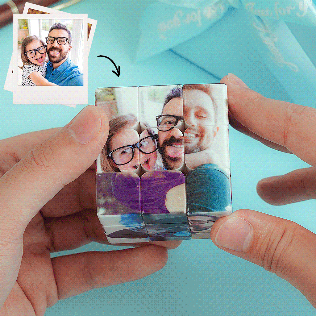 Custom Photo Rubic's Cube for Couple Gifts