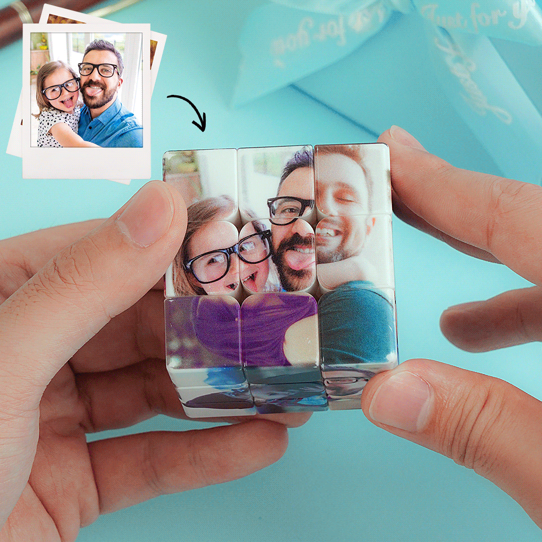 Custom Photo Rubic's Cube for Couple Gifts