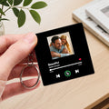 Personalized Photo Music Key Chain Music Box Bag Charm That Plays Music Without Cell Phone Anniversary Gifts