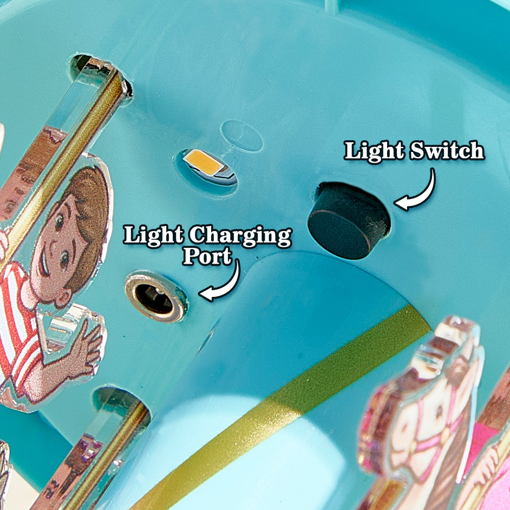 Custom Portrait Carousel Music Box Ornament Family Member Desktop Decoration Gift For Family