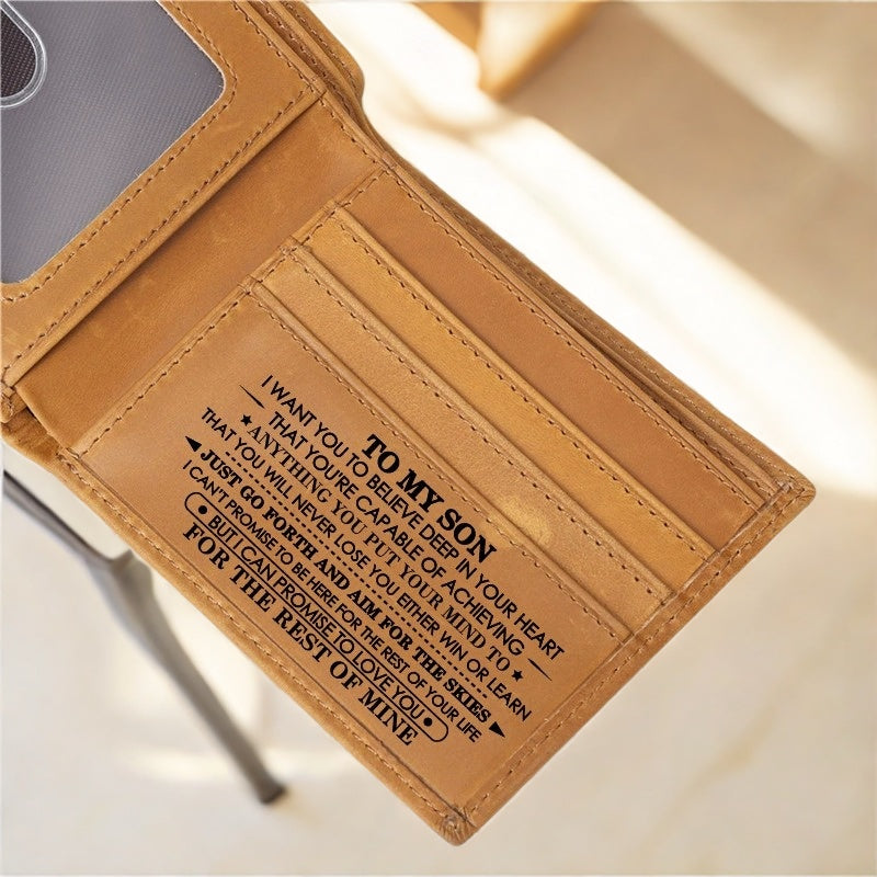 Bifold Wallet Engraved Wallet Gifts For Daughter For Son For Husband