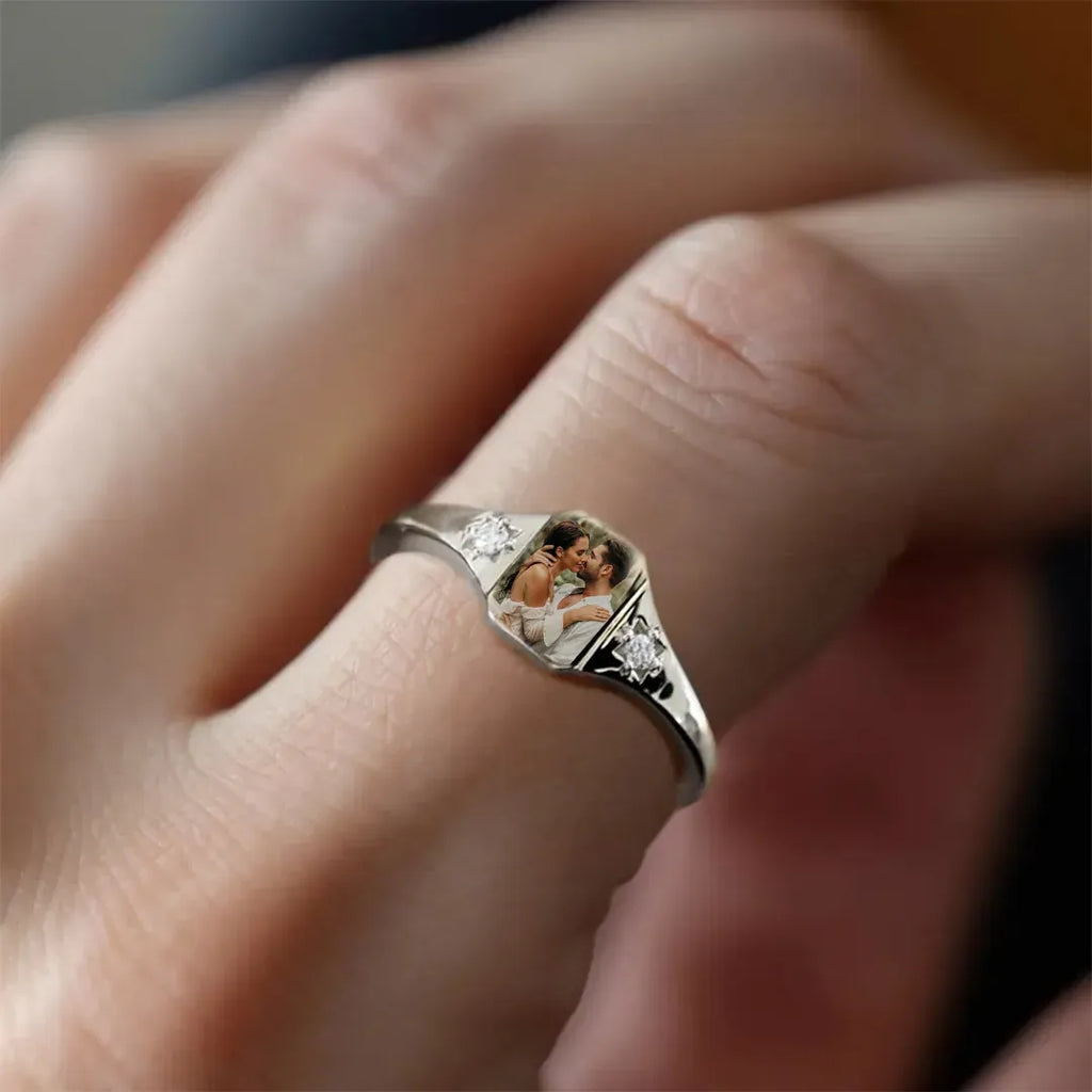 Westie Dog-Shaped Ring Box with Hat Cute Engagement Jewelry Gift for Her