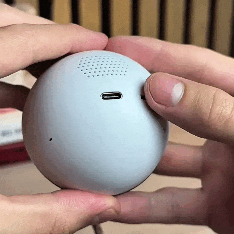 2.7inch Crystal Ball with Electronic Display DIY Video Import Possible Unique Gift for Home & Office Light-Up Sphere Anniversary Gift