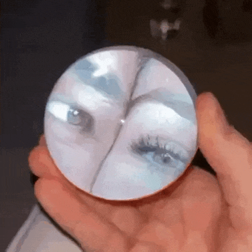 2.7inch Crystal Ball with Electronic Display DIY Video Import Possible Unique Gift for Home & Office Light-Up Sphere Christmas Gift