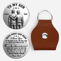 3D Printing Effect Custom Pocket Hug for Son/Daughter - Just Do Your Best