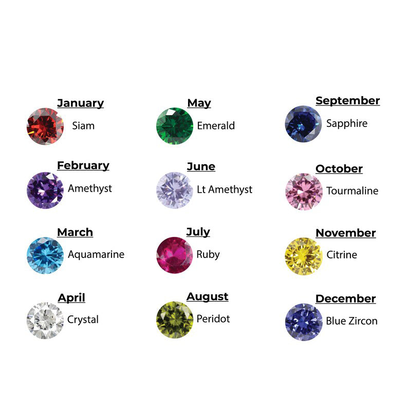 Custom Birthstone Ring Forest Fairy With Text Inside- Personalized Enchanted Gift