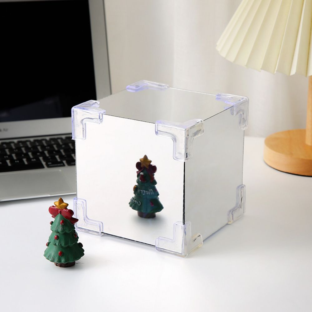 DIY Sea Cube Flower Tulip Lamp Kit Material Package Infinite Garden Acrylic Three-Dimensional Night Lamp Easy Assembly DIY Gift Gift for Girlfriends