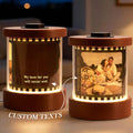 Custom Photo Film Night Light with Text Personalized Music Film Night Light with Engraving Option Perfect Valentine's Day Gift for Couple