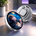 Smart Digital Display Badge with GIF/Photo Sync | Interactive Customizable Pin for Fans & Creators
