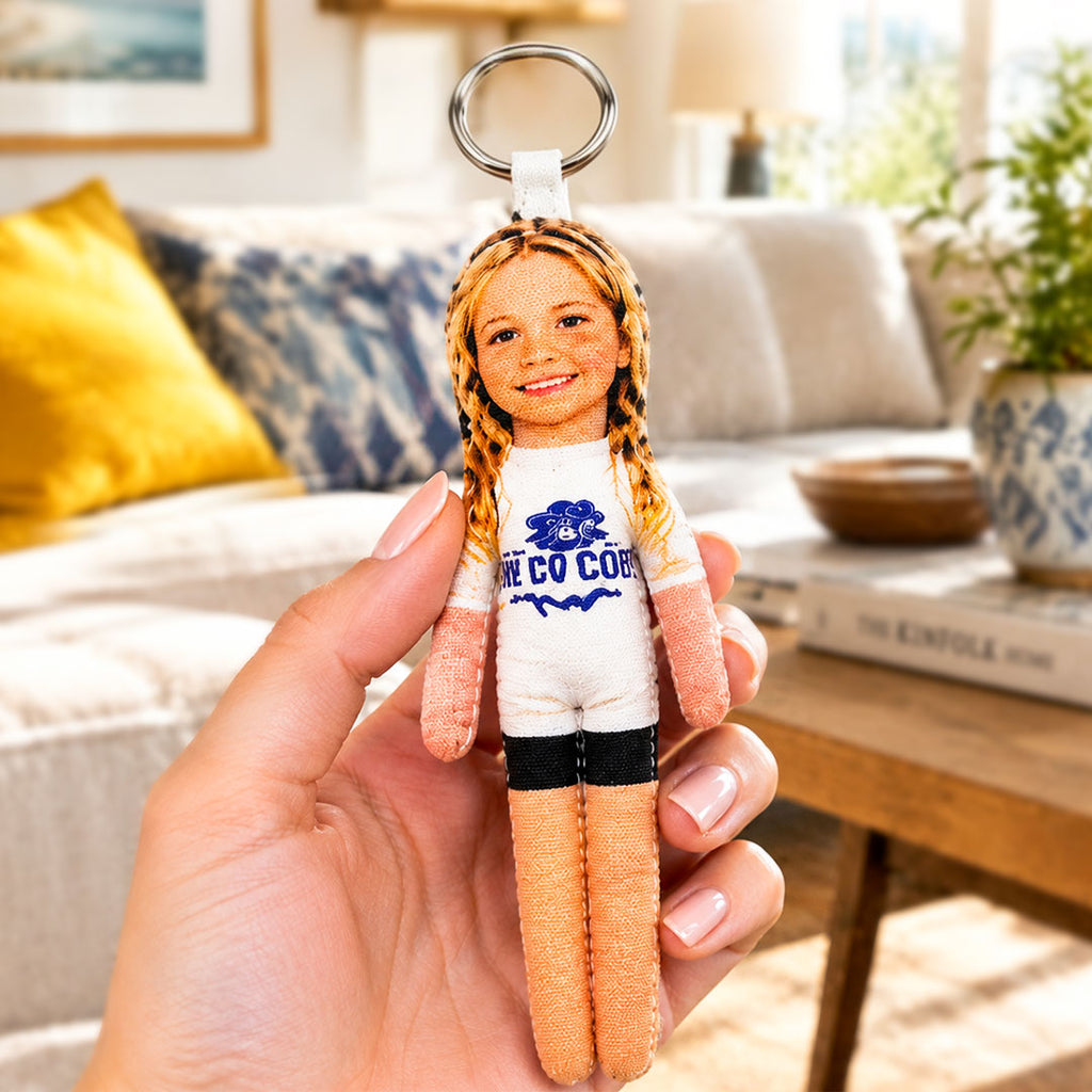 Custom Mini Me Doll with Poseable Body – Custom Dolls Gifts for Friends Custom Ugly Dolls Custom Photo Plush Toys