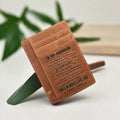 Wallet with Engraving Card Wallet Gifts For Daughter For Son