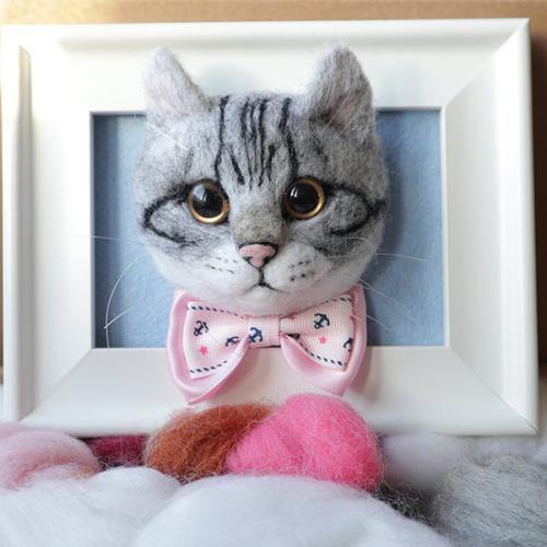 Custom Cat Portrait, Personalized Pet Portrait in Frame, Custom Pet Memorial, Pet Loss Gifts Cat