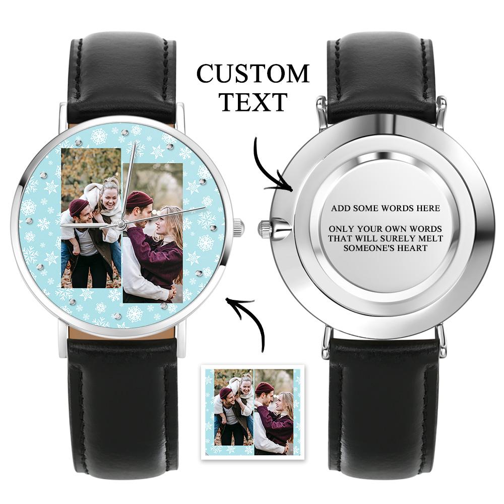 Custom Photo Watch Personalized Collage Photo Watch Gifts Ideas