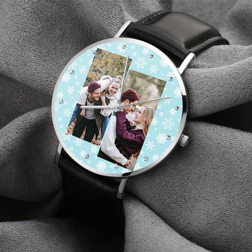Custom Photo Watch Personalized Collage Photo Watch Gifts Ideas