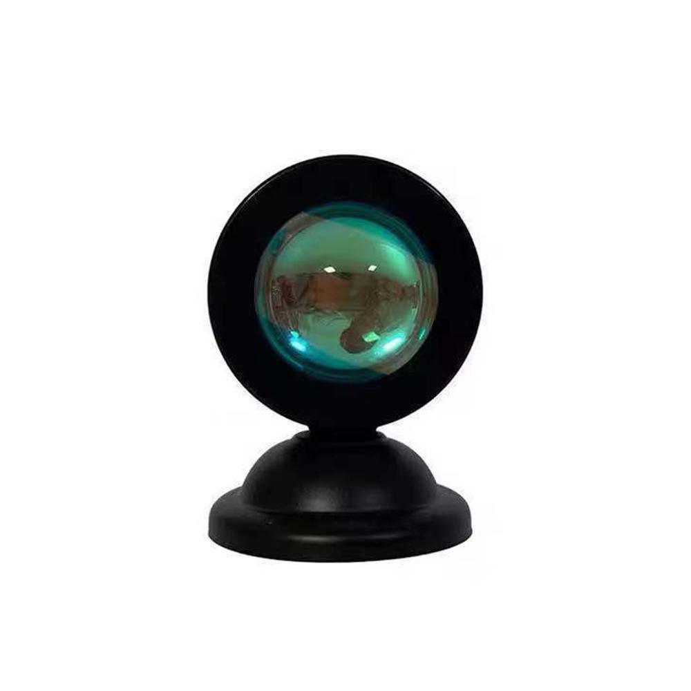 Christmas Gifts Sunset Projector Lamp Rainbow Light Decor for Room Aura Glow Lights