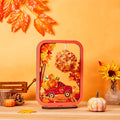 3D Paper Sculpture Night Light Fall Halloween Gifts for Kids and Adults Great Decor Light in Bedroom Living Room