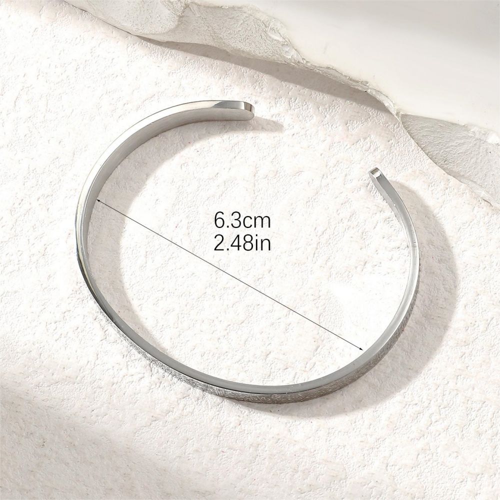 Ayatul Kursi Cuff Islamic Bracelet Muslim Jewelry Islamic Jewelry Open Adjustable Bracelet