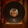 Custom  Music Code Lamp Acrylic Music Plaque Night Light Gift for Couples