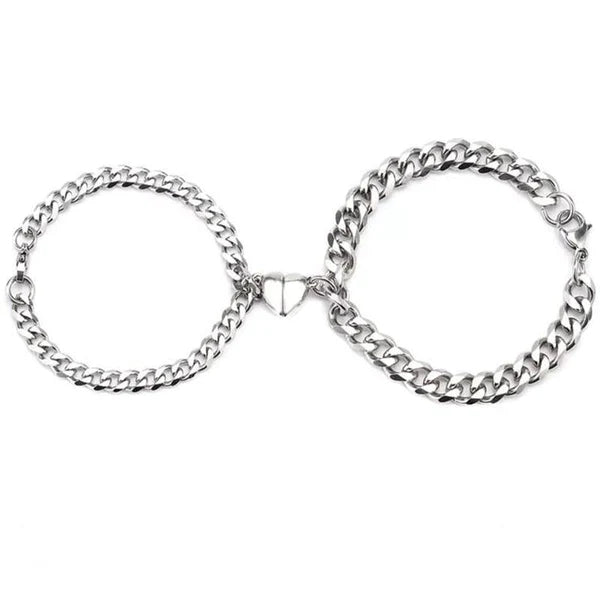 Magnetic Couple Bracelet Set Best Gift for Couples and Friends