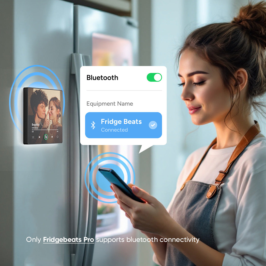 Custom Music & Multi Photo Fridge Magnet Personalized Photo Song Magnet That Can Play Music Halloween Gift for Couple