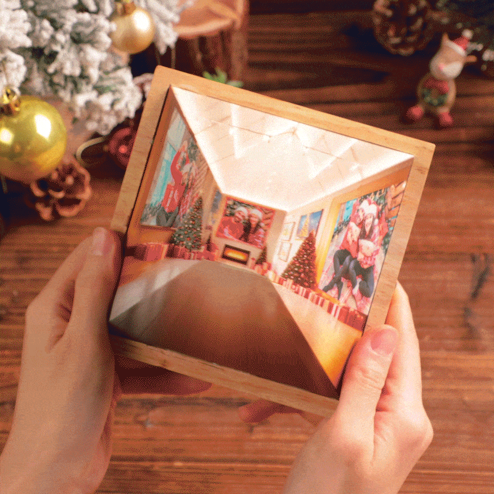 3D Nude Eye Vision Night Light Custom Your Photos Magic Frame Transforms From 2D to 3D Light Christmas Gift