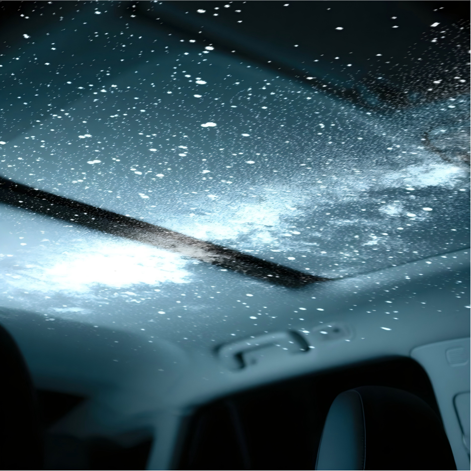 USB Star Projector Car-Mounted Portable Projector for Bedroom Decoration