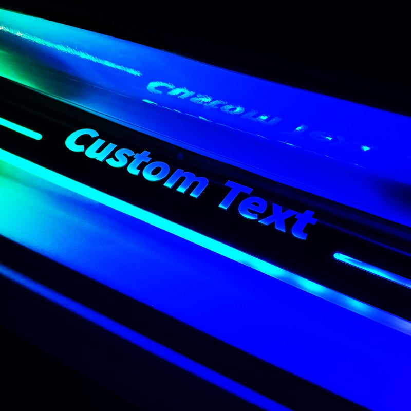 Custom Led Door Light Personalized Glow Custom Car Decoration