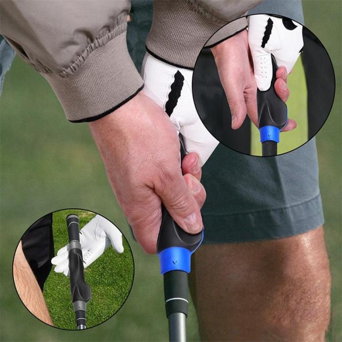 Golf Grip Trainer Fix Swing Grip Golf Grip Training Aids Fix Hand Position & Grasp Master Correct Grip Posture Golf Gifts