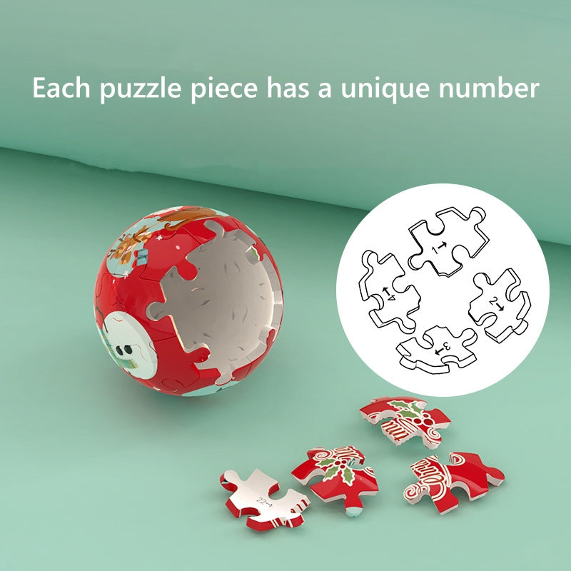 3d Puzzle Ball Keychain Basketball Building Block Educational Toy Pendant