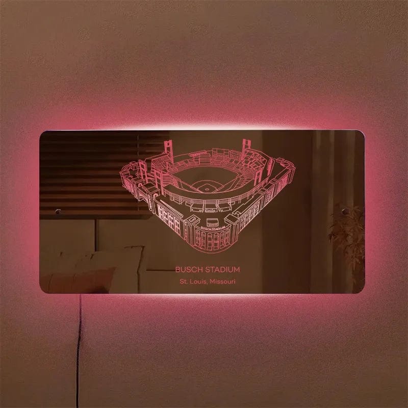 T-Mobile Park Mirror Light Custom Team Slogan Personalized Gift for Sport Lover