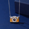 Personalized Photo Necklace Projection Gem Camera Necklace Christmas Gifts for Her