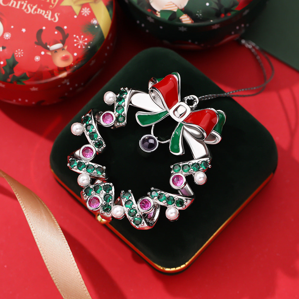 Personalized Photo Projection Ornaments Christmas Tree Christmas Gifts