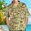 Custom Hawaiian Shirts Beer and Cheers Personalized Father's Day Shirt Gift for Dad