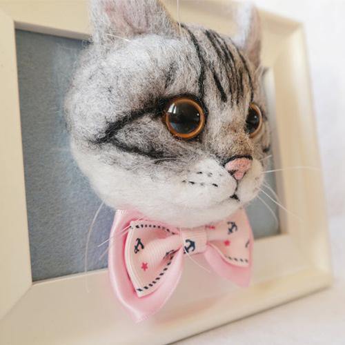 Custom Cat Portrait, Personalized Pet Portrait in Frame, Custom Pet Memorial, Pet Loss Gifts Cat