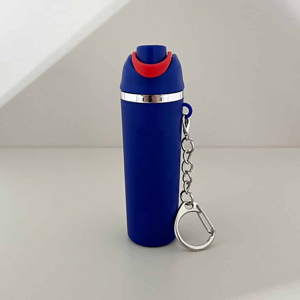 Solid Color Mini Tumbler Cup Keychains Can Be Stored Keychains