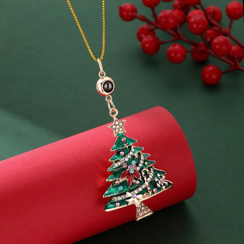 Custom Photo Projection Ornaments Christmas Tree Snowman Ornaments Christmas Gifts