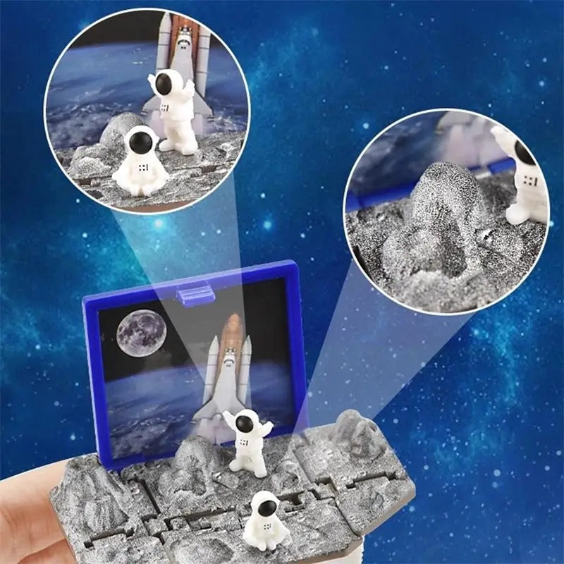 3d Pop-up Book Keychain Folding Bomb Book Decompression Pendant