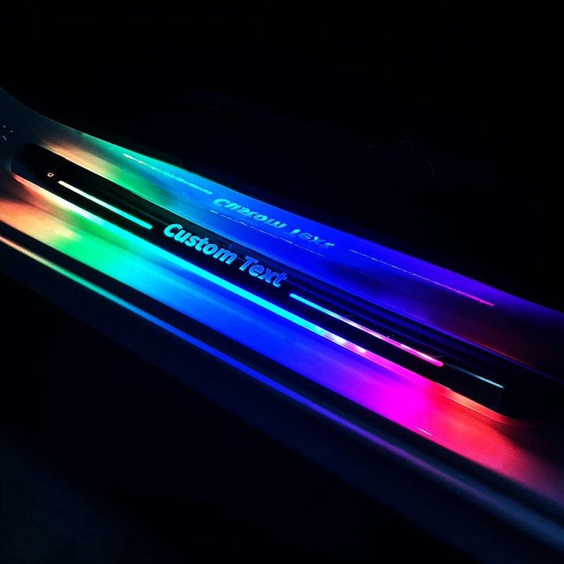 Custom Led Door Light Personalized Glow Custom Car Decoration