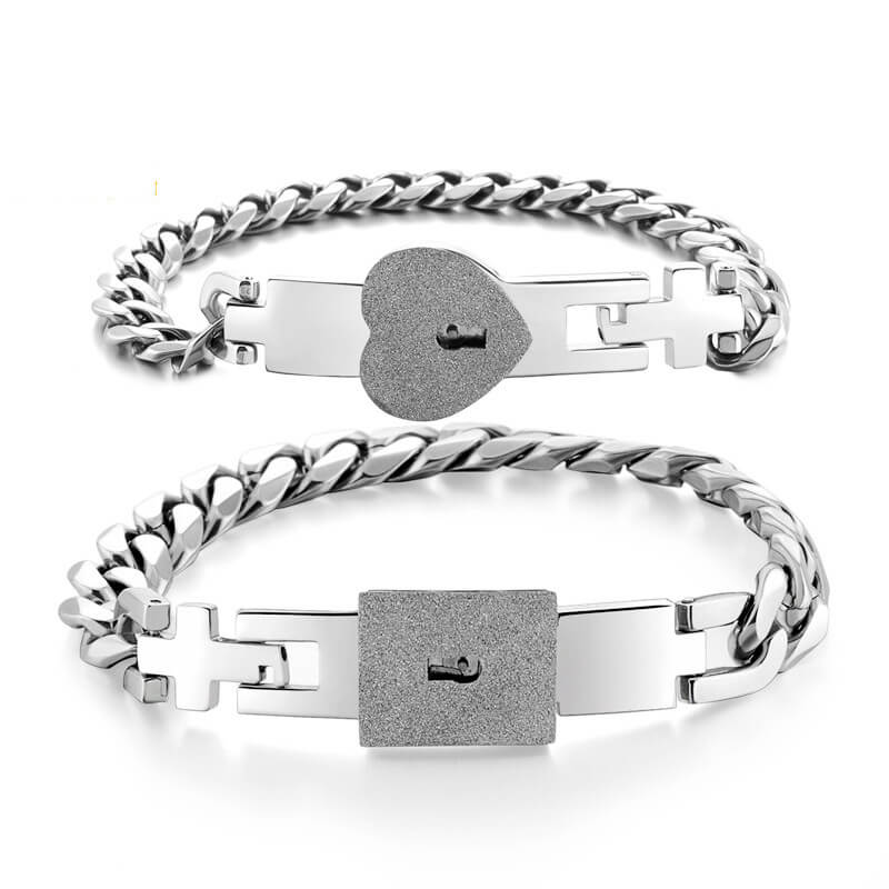 Lock & Key Bracelet for Boyfriend, Girlfriend, Lover Couple Bracelet Best Gift for Her