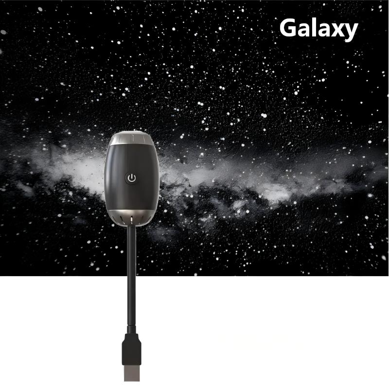 USB Star Projector Car-Mounted Portable Projector for Bedroom Decoration