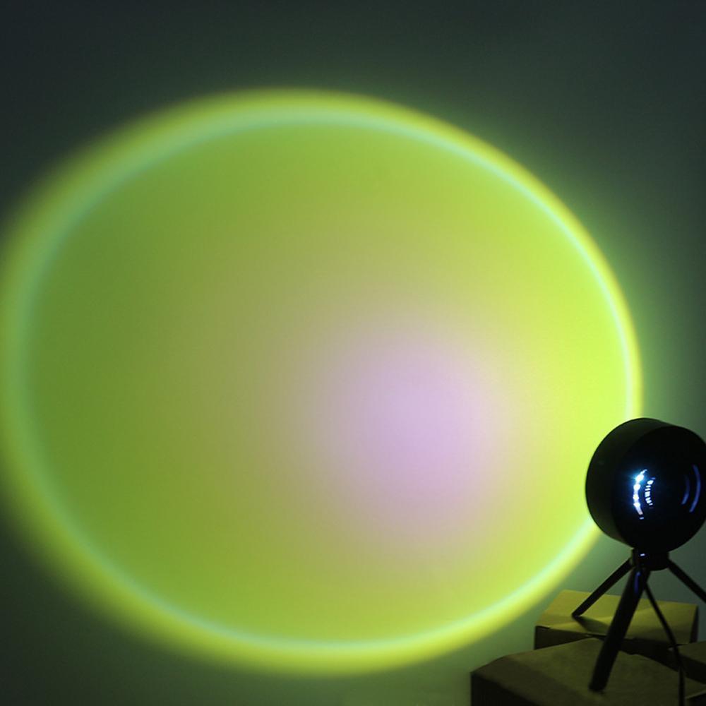 Sunset Lamp Christmas Gifts Rainbow Light Decor for Bedroom Aura Glow Lights Tiktok