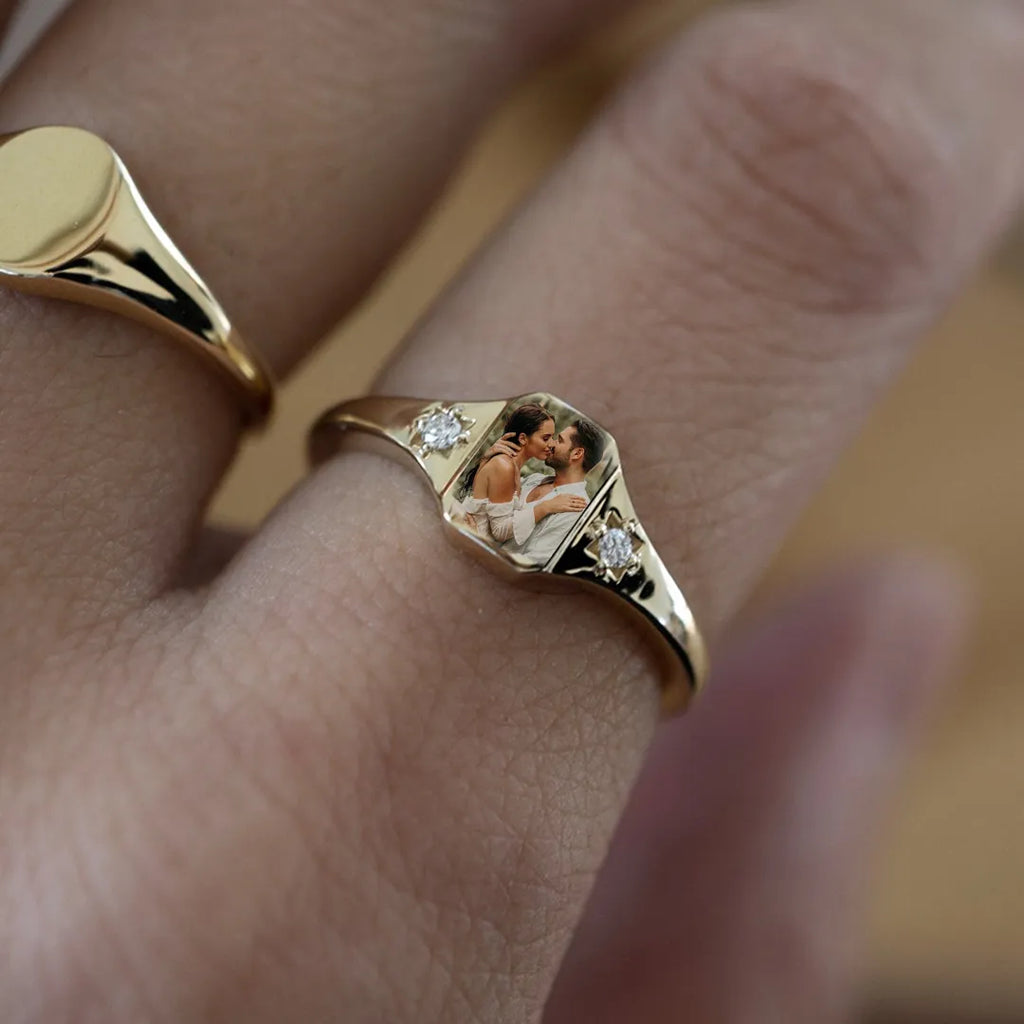 Westie Dog-Shaped Ring Box with Hat Cute Engagement Jewelry Gift for Her