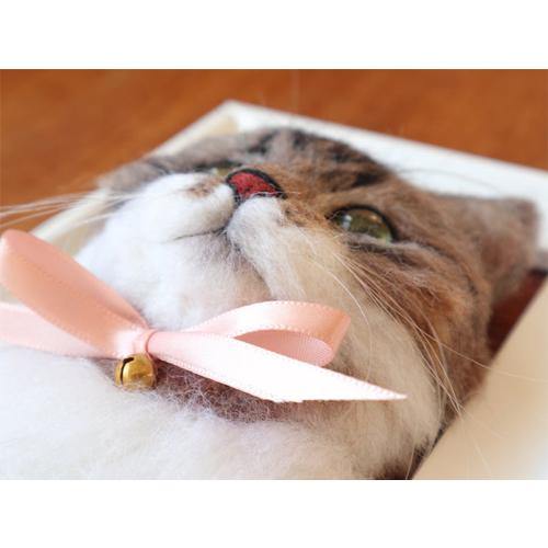 Pet Memorial Gifts Pet Cat/Dog Portrait Custom Wool Photo Frame Gift, Pet Loss Gift