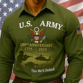 U.S. Army 250th Anniversary Long Sleeve Shirt