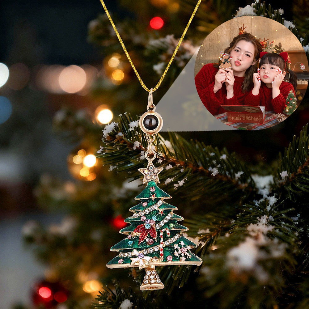 Custom Photo Projection Ornaments Christmas Tree Ornaments Christmas Gifts