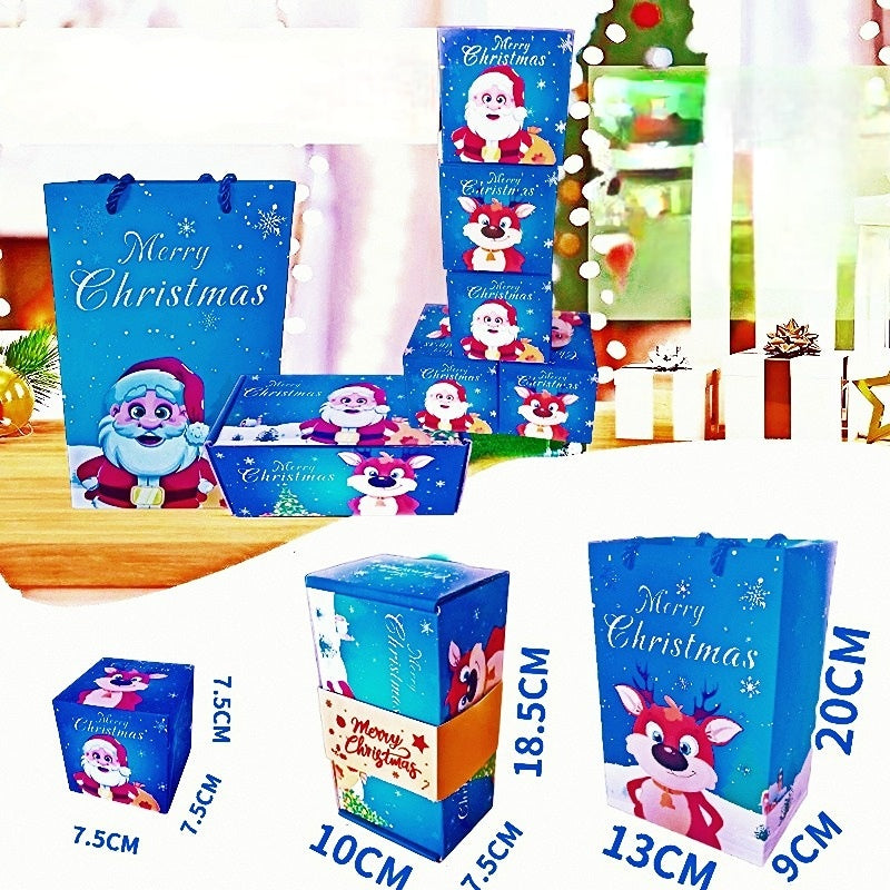Christmas Surprise Bounce Box Christmas Bounce Box Gift Box Birthday Gift Bouncy Gift Box Christmas Gifts