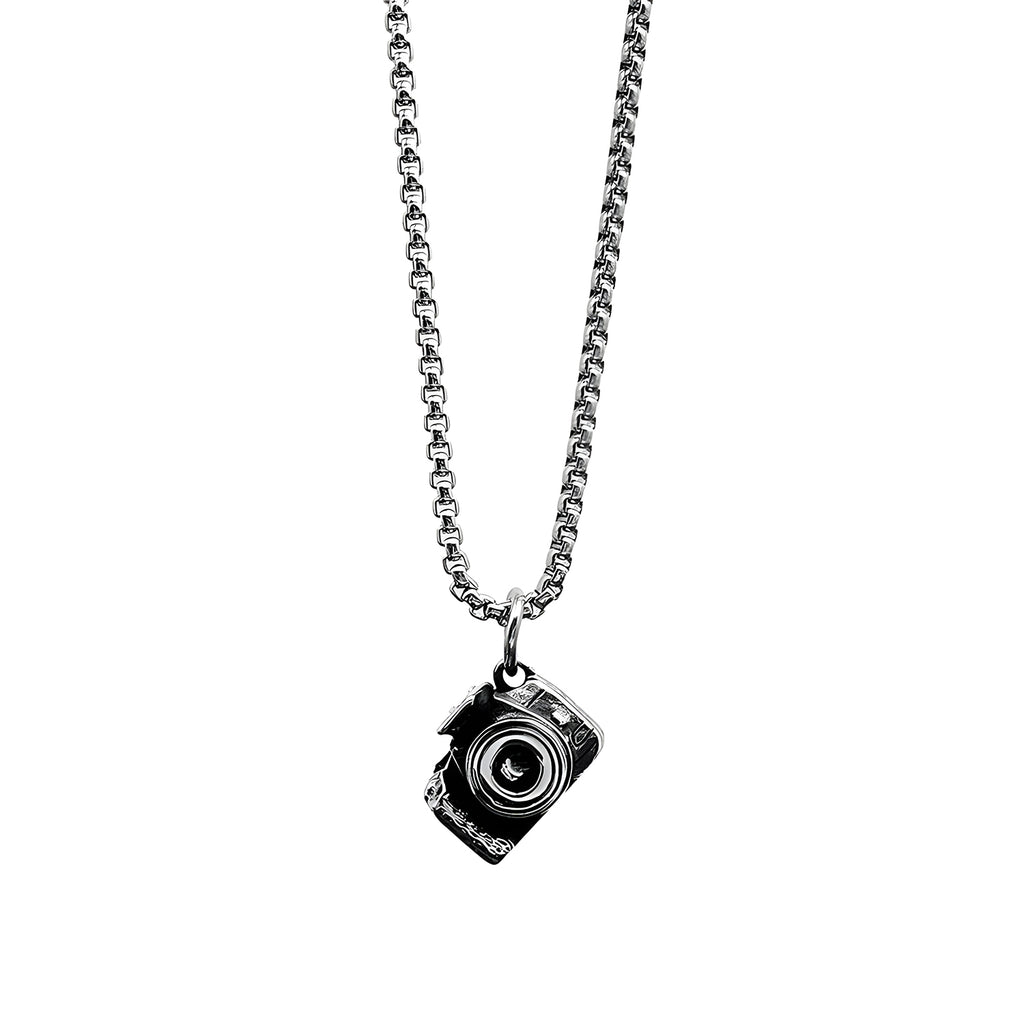 Personalized Photo Necklace Projection Gem Camera Necklace Anniversary Gifts for Him