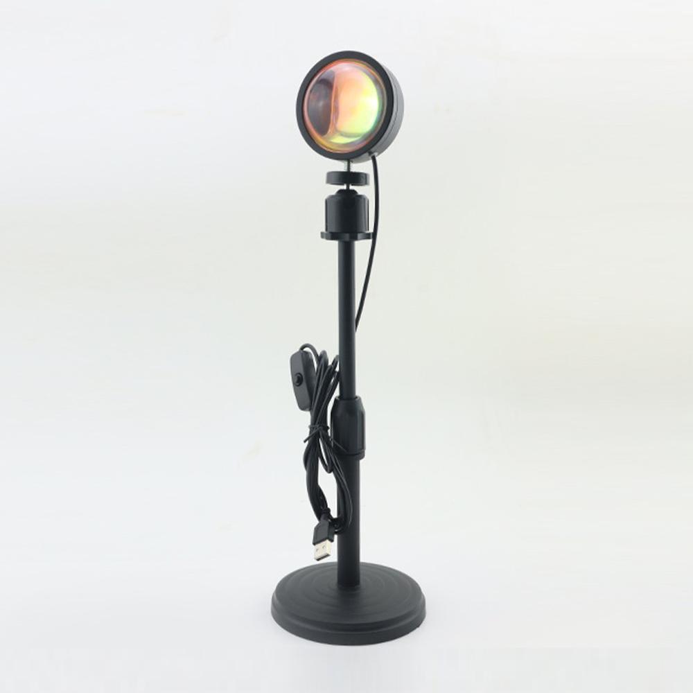 Sunset Projector Lamp Christmas Gifts Tiktok 16 Colors Aura Glow Lights with the Remote Control Decor For Bedroom Romantic Gifts
