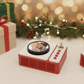 Personalized Mini Record Player with Custom Photo & Song - Unique Music Christmas Gift