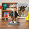 Custom Photo Cute Doll Style Bobblehead Mini Me Gift Personalized Bobblehead 8cm